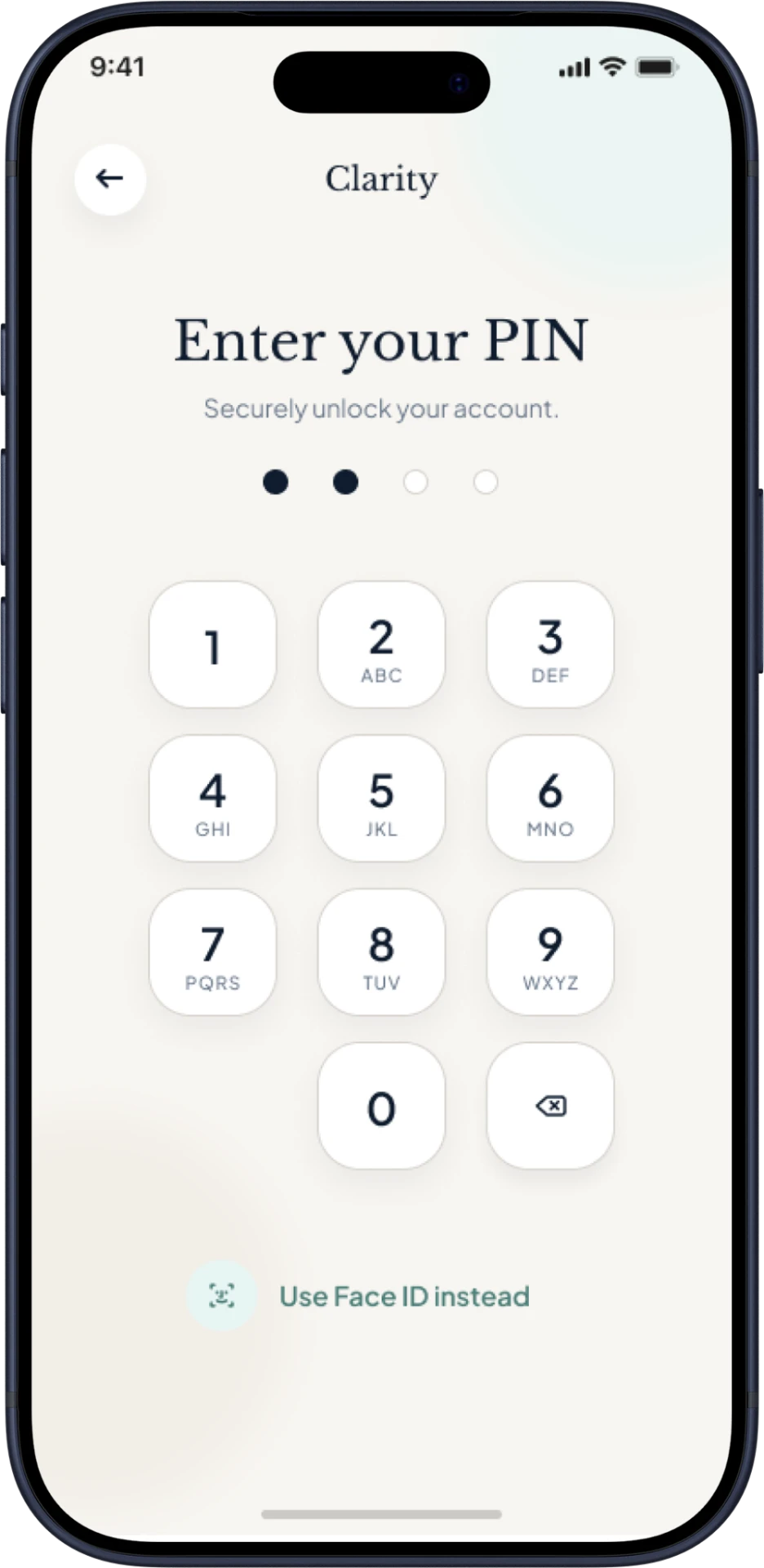 PIN Entry