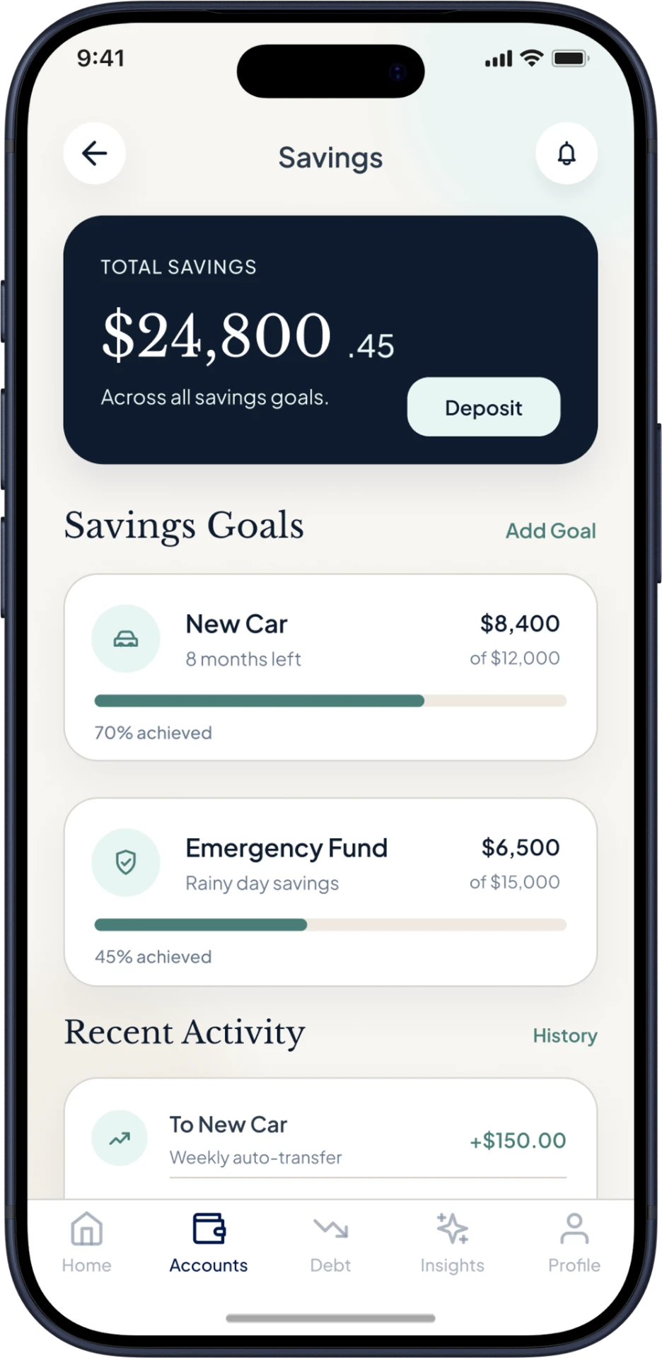 Savings